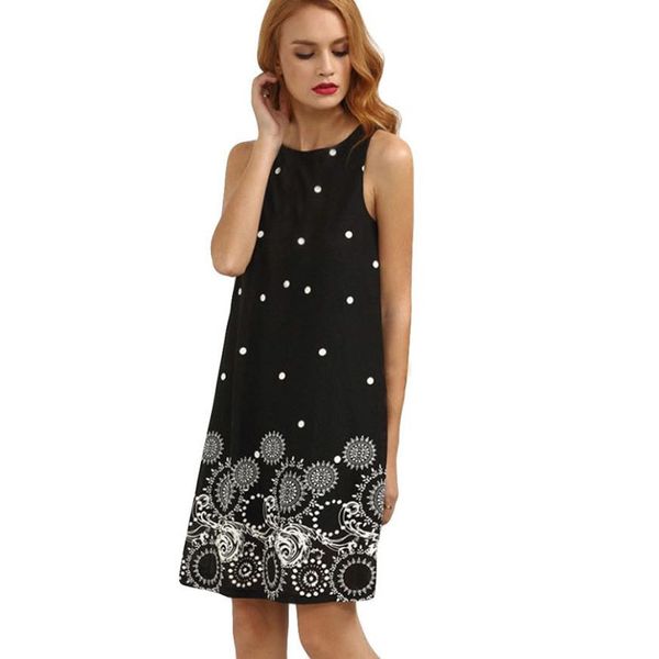 

womens designer dress womens clothing women summer dress sleeveless chiffon vest chiffon dresses elegant lady loose dress vestidos mujer, Black;gray