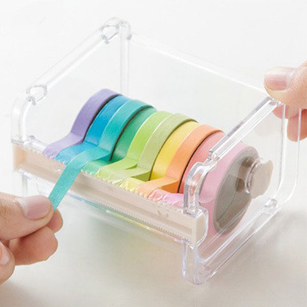 

stationery masking tape cutter wash tape storage organizer cutter office dispenser office supplies