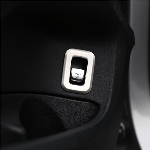 Estilo do carro Tronco eletrônico Handbrake Frame Switch Botões Decalque Cobertura Autocolante para Mercedes Benz C Classe W205 2015-2020 Acessórios