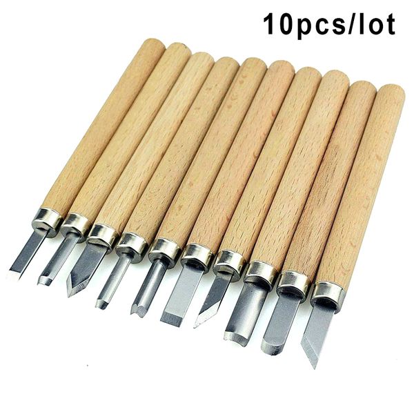 

8/10/12pcs gouge lathe chisel woodworking wood tools carving turning art kit lb88