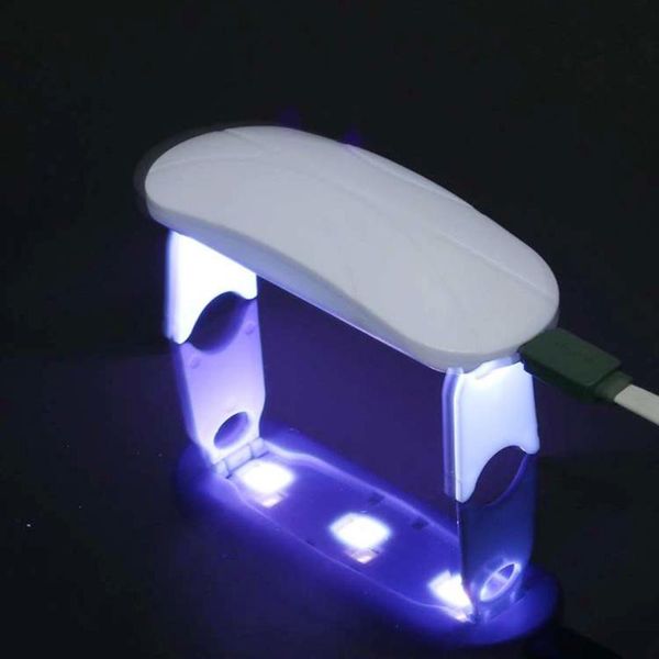 

6w usb led uv lamp nail dryer nail gels curing gel polish manicure machine