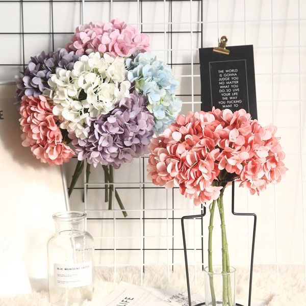 

1 bouquet wedding artificial peony hydrangea family wedding party birthday new year valentine flower decoration