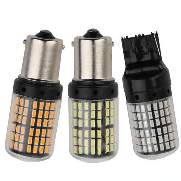 

1pcs t20 7440 w21w led bulbs headlight 1156 ba15s p21w bau15s py21w turn signal light brake light