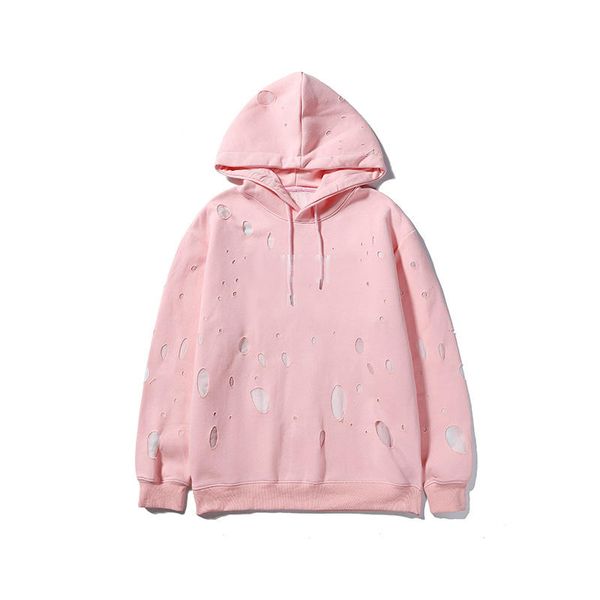

givenchis designer brand men hoodie classic hole quality hoodies luxury fashion cotton hooded sweater leisure comfortable slim fit hoodie, Black