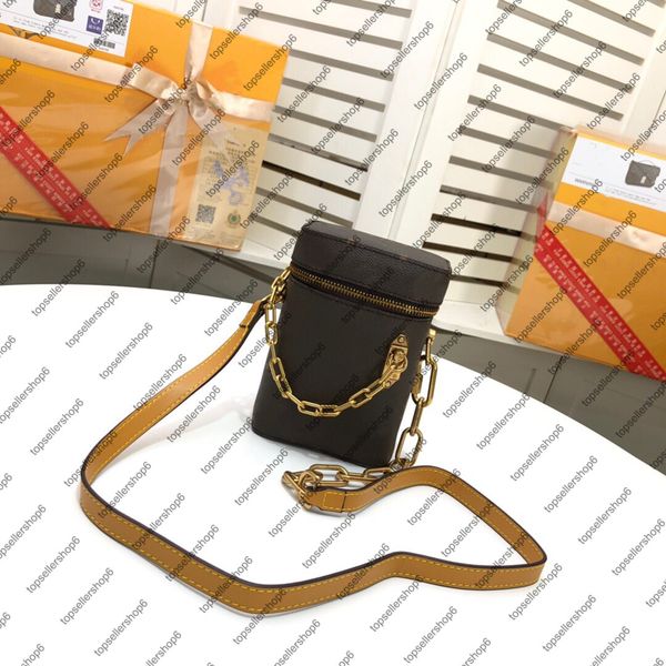 

m44914 canvas shoulder bag calf m61112 adjustable box designer genuine strap leather mini gold chain phone bag purse nvsvj, Red;black