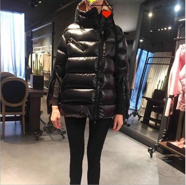 

2020 down jacket female m mongolian home anti-seasshort winter clothes tide fairy bright bright clearance bread service festival wom