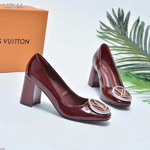 

19ss 2019 autumn female sandals pointed lady high heels black with thick with wild single women shoes sandalias femeninas -1