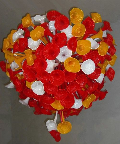 

high ceiling decorative blown glass pendant lamps unique designed custom decorative murano glass chihuly style chandelier for l decor