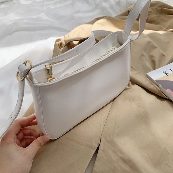 

2020 новых женщин способа мешка плеча сумка pure color повседневный wild плечи