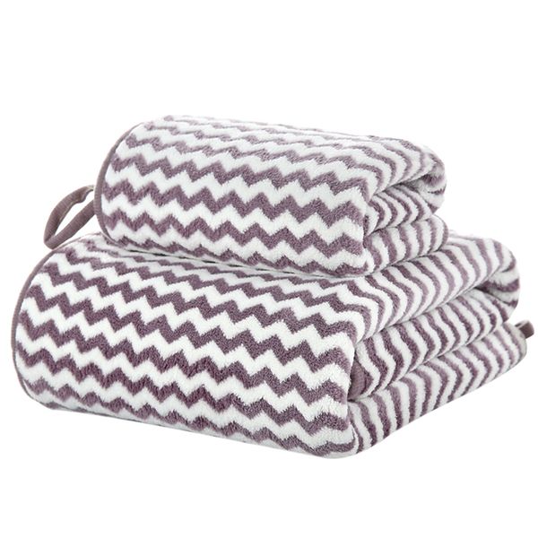 

bath towel two-piece set household wash than cotton absorbent quick drying lint couple matching pair