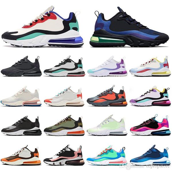 

air royal blue react 2020 running shoes men women triple black opitical travis scotts casual outdoor mens trainers sports sneakers, White;red