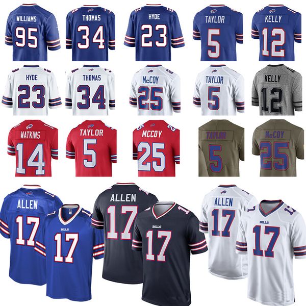 

17 josh allen buffalo jersey 49 tremaine edmunds 27 tredavious jerseys 91 oliver jersey 34 thurman thomas football jerseys sale, Black;red
