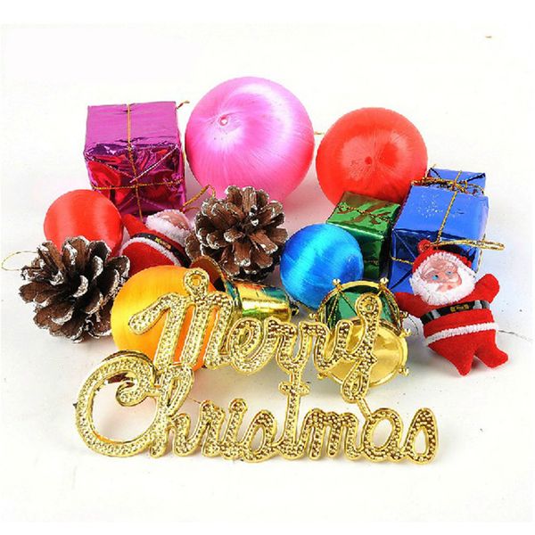 

15pcs christmas tree hanging ornaments decoration presents xmas home decor