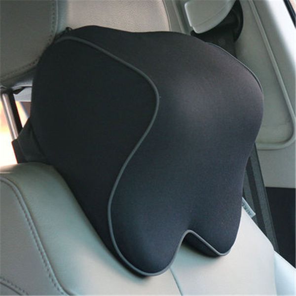 

s headrest car neck pillow seat lumbar pillow in auto back head rest memory foam fabric for chair travel support cushion covers