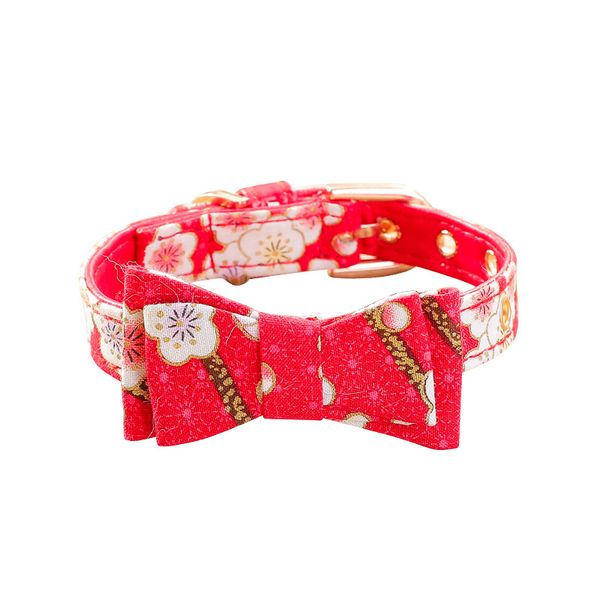 

colorful fashion cat collar adjustable beautiful cute bow cat collar christmas safety obroza dla kota pet accessories yy50cc