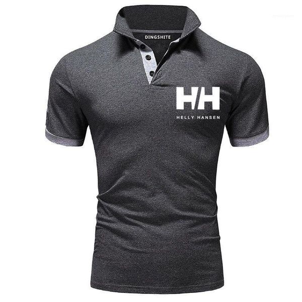 

sleeve fashion business style clothing high street tees quick dry mens summer soild color polo short, White;black