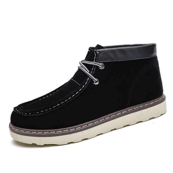 botines de gamuza para hombre