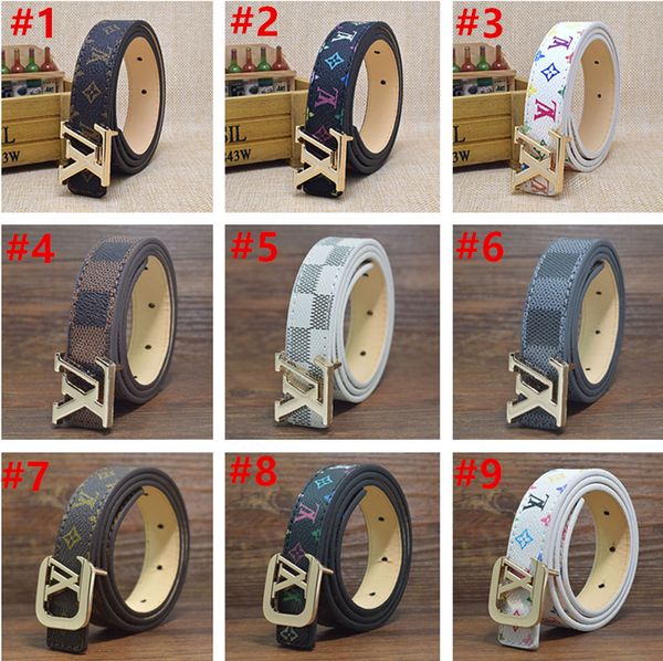 

kids belts fashion children pu leather fruit colors belts classic needle buckle waistbands baby teenager elegant belts gifts, Black