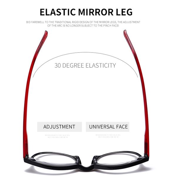 

vcka reading glasses women men ultralight resin lenses elderly tr90 presbyopic eyeglasses diopter 1.0 1.5 2.0 2.5 3.0 3.5 4.0, Silver