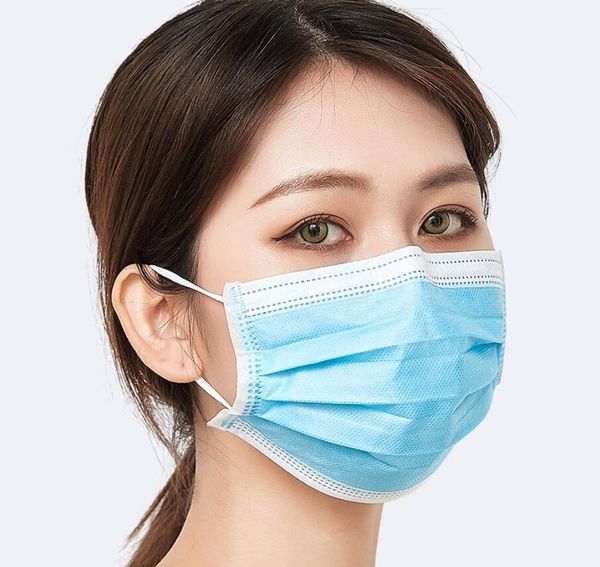 

дышащие 3ply non woven dust proof лица маски ear маска петля открытый на складе бесплатная доставка n54