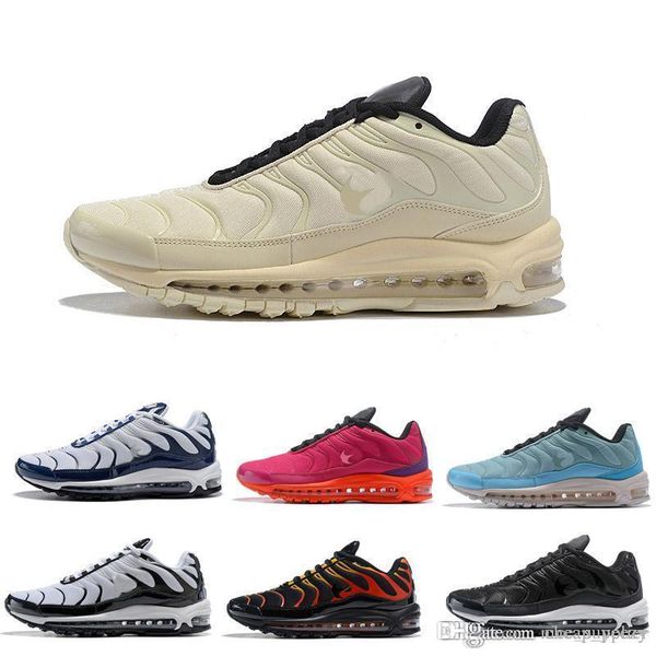 

2019 new tn plus outdoor shoestuned white navy hybrid men's women's lover's running shoes airs cushion sport sneaker