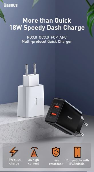 

baseus 18w pd 3.0 fast usb charger for iphone 11 xr xs mini phone charger support quick charge 3.0 fcp for huawei p30 pro xiaomi