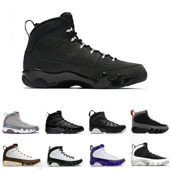 

mens 9 9s new basketball shoes mop melo la bred anthracite high og space jam tour yellow pe anthracite sports trainers sneakers shoes