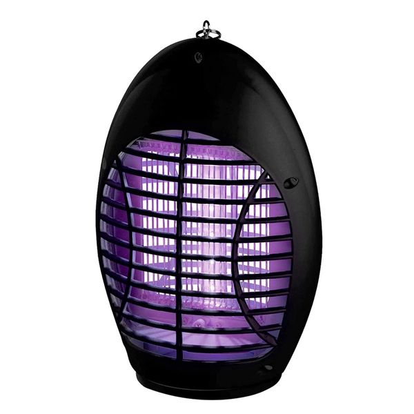 

electric bug mosquito killer with insect zapper outdoor/indoor hook,-black eu plug