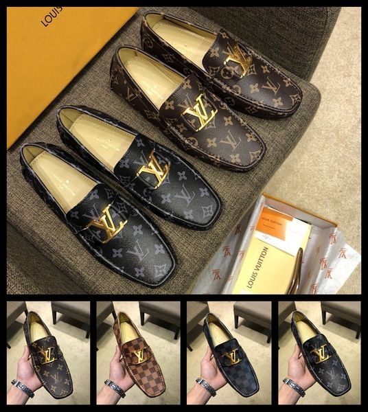 

19ss genuine leather men casual shoes tassel boat shoes classic loafers slip on moccasins gray driving shoes england flats, Black