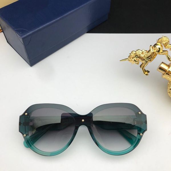 Wholesale-0958 Sonnenbrille Art und Weise Frauen Deisnger Beliebte Full Frame UV400 lsummer Stil Oval schwarz Farbe frei kommen mit Fall