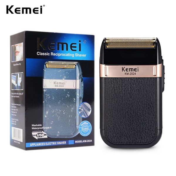 

kemei 3d электробритва электрическая бритва мужчин бритье машина триммер волос заряжаемые плавающей борода бритва maquinillas де afeitar swe