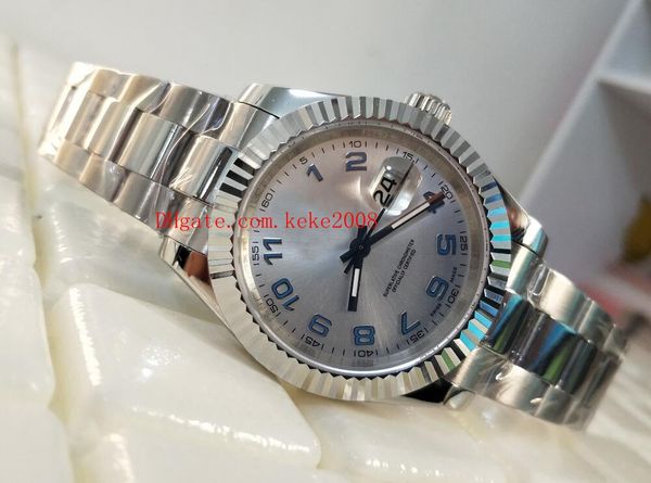 

good wristwatches 36mm president 116234 datejust stainless steel asia 2813 movement mechanical automatic mens watch watches, Slivery;brown