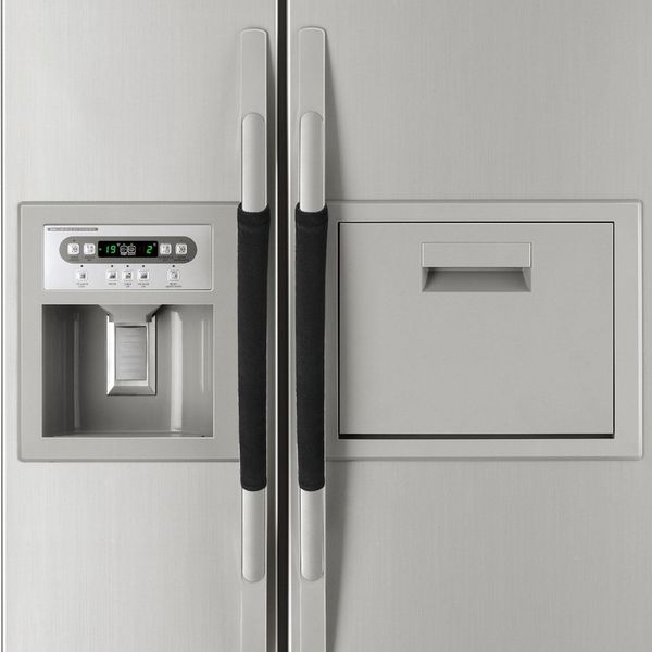 

2019 colorful refrigerator door handle covers keep your kitchen appliance clean hoom decor refrigerator door knob covers