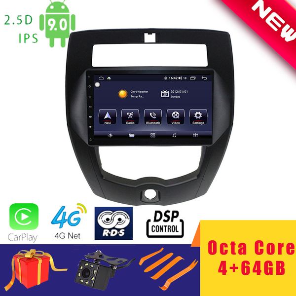 

10.1" android 9.0 car multimedia player stereo for livina 2013~2016 head unit octa core dsp 2.5d+ips 4g carplay car dvd
