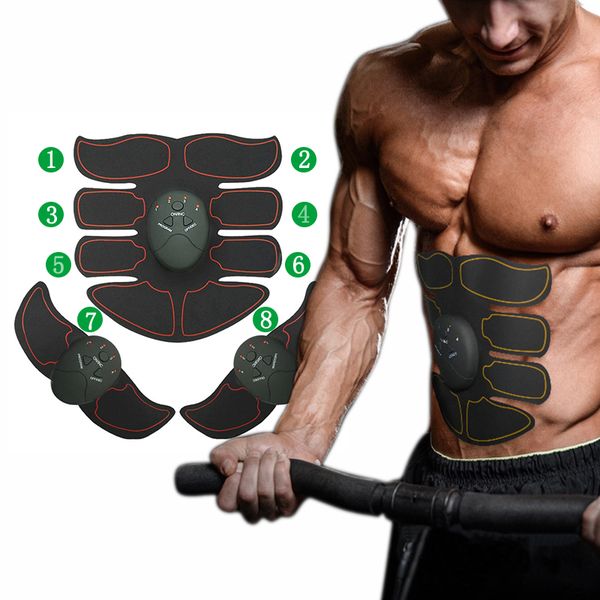 

body slimming shaper machine tens electronic abdominal fitness accessories smart ems muscle trainer wireless stimulator massager