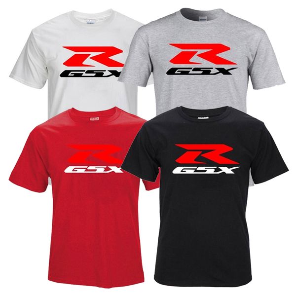 

mens summer designer t shirt gsxr letter printed 100% cotton casual crew neck short t shirt size s-3xl, White;black