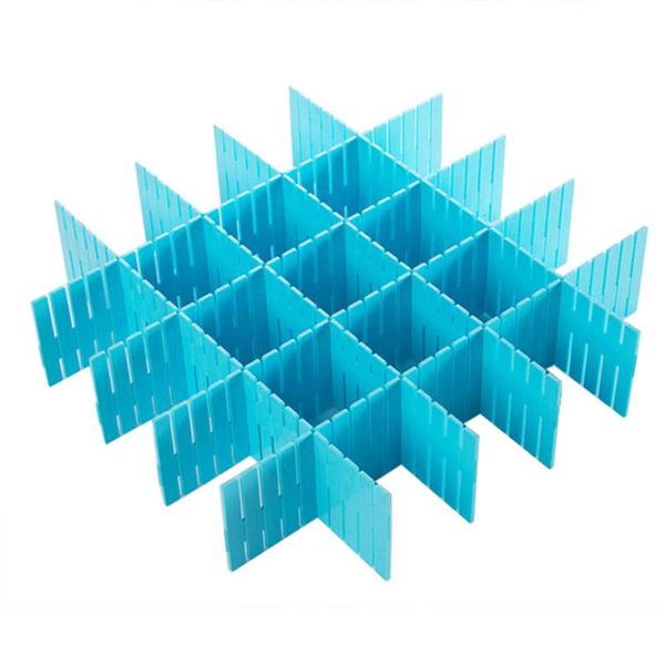 

practical plastic diy drawer divider household storage partition board durable house arrangement space-saving tools