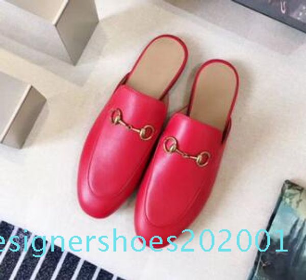 

luxury designer women shoes embroidery women lazy slippers hasp horsebit buckle black loafers leisure shoes d1