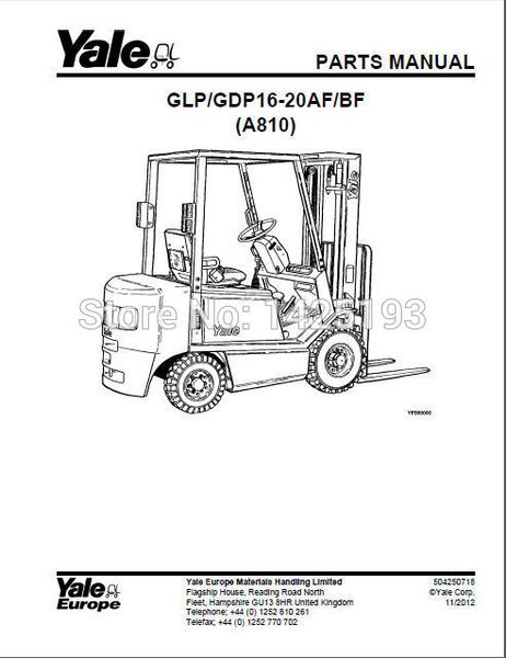 

new yale spare parts pdf 2017 for euro