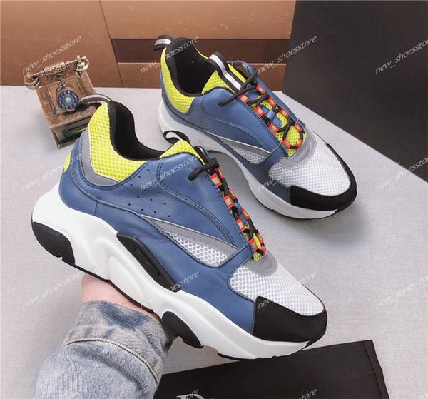 

New color men de igner ca ual hoe women retro neaker low lace up platform b22 neaker luxury multicolor ca ual hoe with box