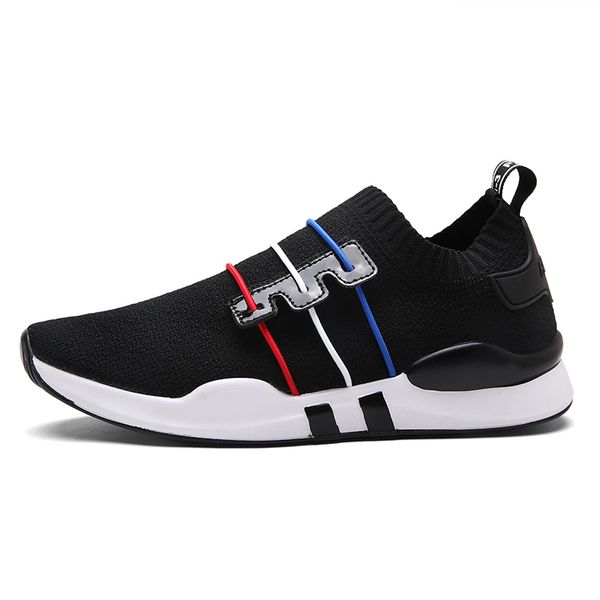 

men women sneaker casual shoes snake designer low sneakers shoe walking sports trainers size 39-44, Black