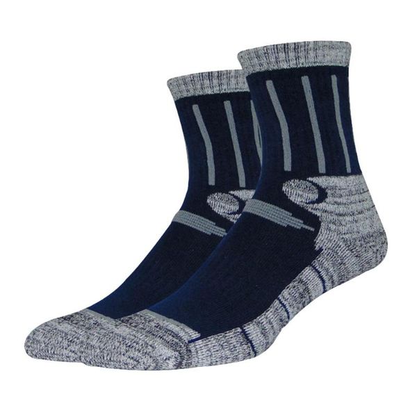 

autumn winter thicken outdoor fishing skying running cotton sports short socks, Black
