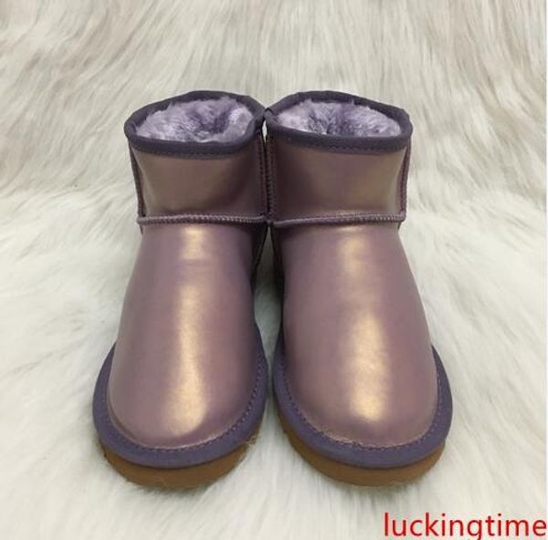 

women boot australian boots women snow boots waterproof leather winter warm outdoor ankle boots winter shoes brand ivg size us4-14