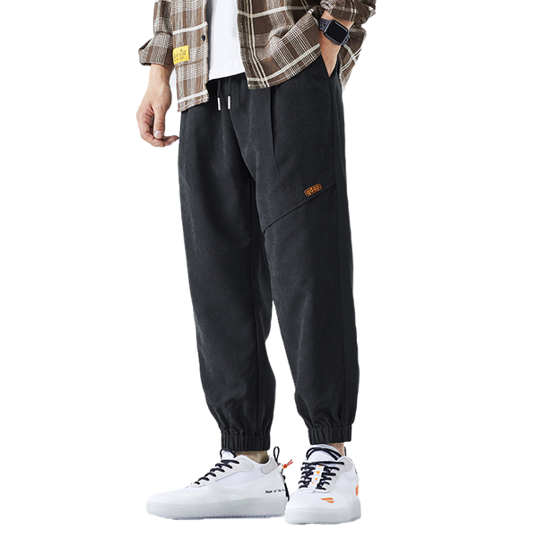 

2020 streetwear hip hop joggers pants men loose harem pants ankle length trousers sport casual sweatpants white techwear, Black