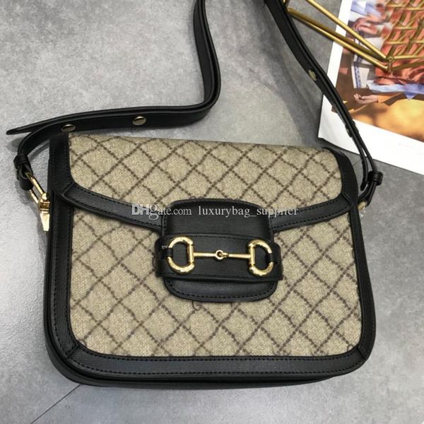 

дизайнерские сумки дизайнерские роскошные сумки кошельки мода высокое качество классическое письмо монограмма horsebitt сумка женская седель