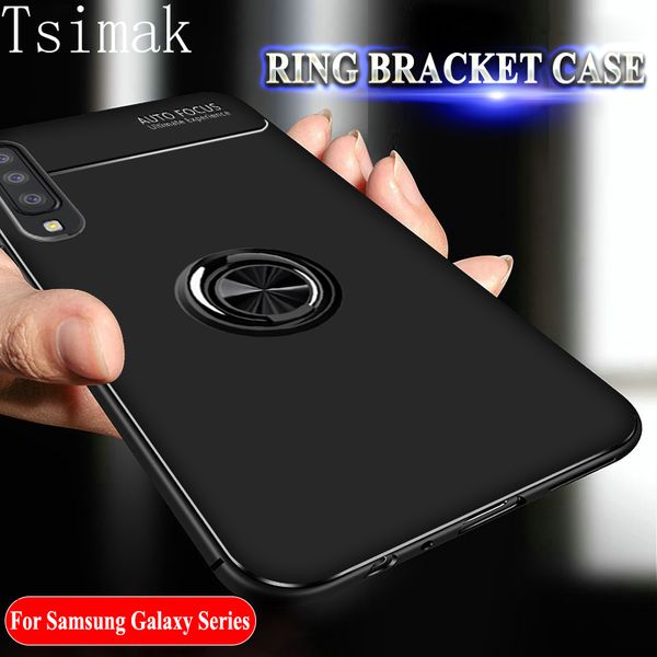 

case for samsung galaxy j2 core j4 j5 j6 j7 prime j8 a6 plus a7 a9 pro a8s a9s 2016 2017 2018 cover silicone ring phone coque