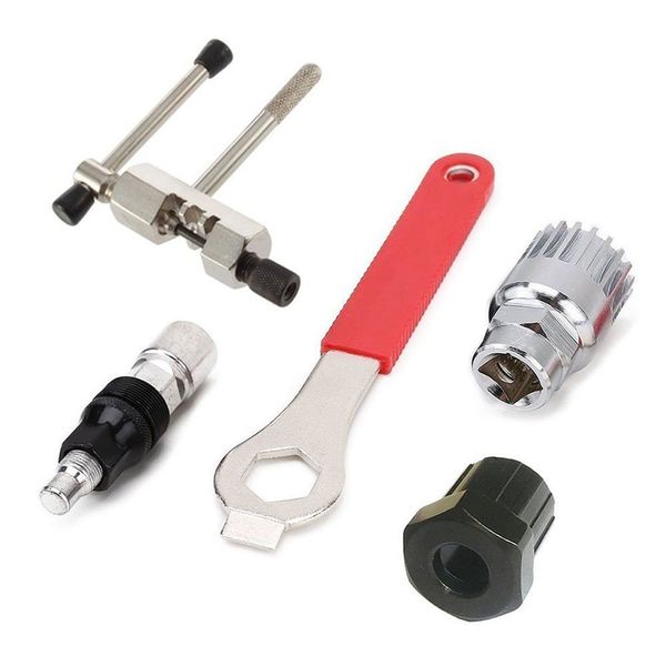 

bike cycle maintenance repair tool, bike breaker splitter cutter + crank extractor puller + bottom bracket remover r