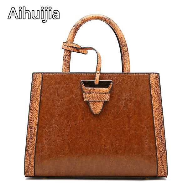 

2020 patent leather crossbody bag splice tote shoulder bags handbag women sac a main femme