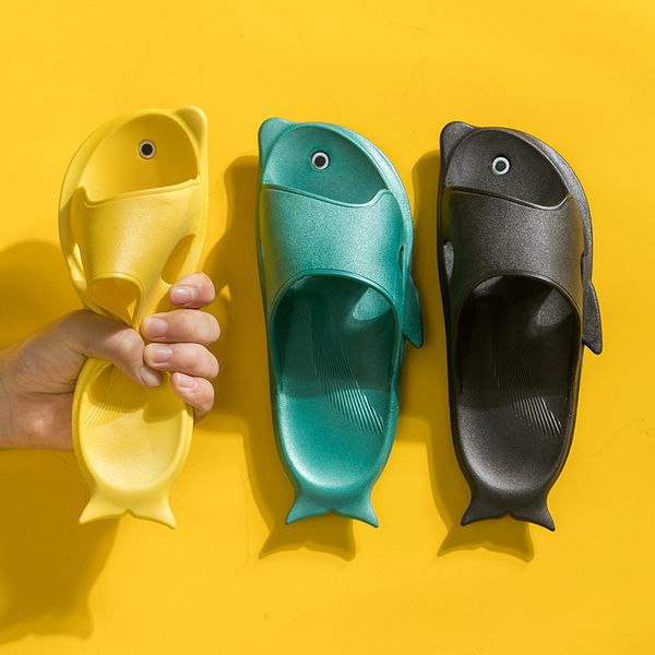 

summer slippers female cute household cartoon indoor bathroom non-slip bath parent-child children shoes male outdoor beach shoes