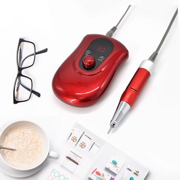 

charging nail polishing machine nail art diy styling tool home beauty salon care 2200mah 30000rpm 20w eu us uk au